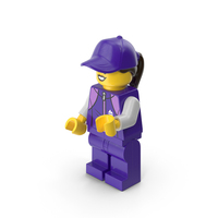 Lego Minifigure Female Sport Arm Middle PNG & PSD Images