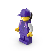 Lego Minifigure Female Sport Neutral PNG & PSD Images