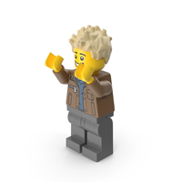 Minifigure Male Arms Up PNG & PSD Images