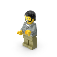 Lego Minifigure Male Arm Middle PNG & PSD Images