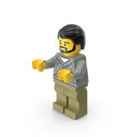 Lego Minifigure Male Arms Middle PNG & PSD Images