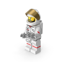 Lego Male Astronaut Arm Middle PNG & PSD Images