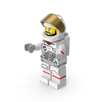 Lego Male Astronaut Arms Middle PNG & PSD Images