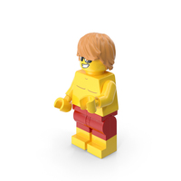 Lego Mini Figure Male Beach Arm Middle PNG & PSD Images