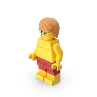 Lego Minifigure Male Beach Neutral PNG & PSD Images