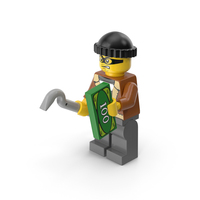 Lego Mini Figure Male Crook Arm Middle PNG & PSD Images