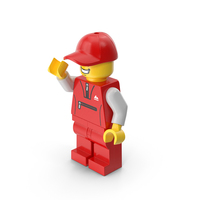 Lego Minifigure Male Sport Arm Up PNG & PSD Images