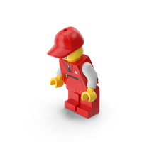 Lego Minifigure Male Sport Bent Down PNG & PSD Images