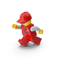 Lego Mini Figure Male Sport Running PNG & PSD Images