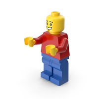 Lego Minifigure Basic Arms Middle PNG & PSD Images