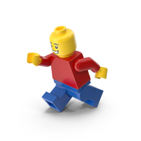 Lego Minifigure Basic Running PNG & PSD Images