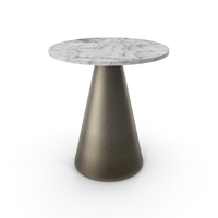 Side Table Metallic PNG & PSD Images