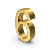 Number 6 PNG & PSD Images