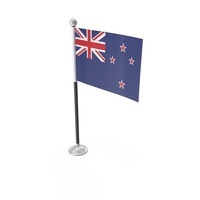 New Zealand Desk Small Stand Flag PNG & PSD Images