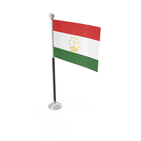 Tajikistan Desk Small Stand Flag PNG & PSD Images