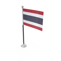 Thailand Desk Small Stand Flag PNG & PSD Images