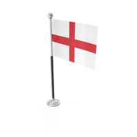 England Desk Small Stand Flag PNG & PSD Images
