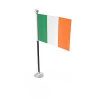Ireland Desk Small Stand Flag PNG & PSD Images