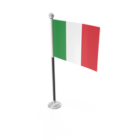 Italy Desk Small Stand Flag PNG & PSD Images