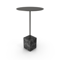 Side Table Black PNG & PSD Images