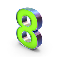 Number 8 PNG & PSD Images
