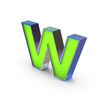 Lowercase Letter W PNG & PSD Images
