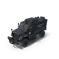 SWAT Vehicle International MaxxPro Black PNG & PSD Images
