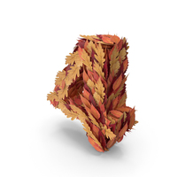 Autumn Leaves Number 4 PNG & PSD Images
