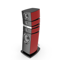 Focal JMLab Grande Utopia EM Imperial Red PNG & PSD Images
