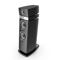 Focal JMLab Maestro Utopia Black Lacquer PNG & PSD Images