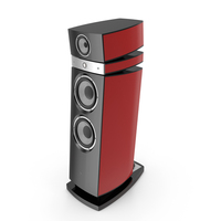 Focal JMLab Maestro Utopia Imperial Red PNG & PSD Images