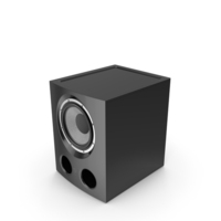 Focal JMLab Sub Utopia EM/S Black Lacquer PNG & PSD Images