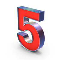 Number 5 PNG & PSD Images