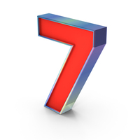 Number 7 PNG & PSD Images