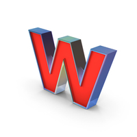 Lowercase Letter W PNG & PSD Images