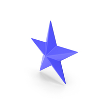 Sharp Edge Star Coloured Icon PNG & PSD Images