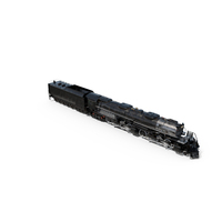 Vintage Locomotive With Trailed Tender PNG & PSD Images