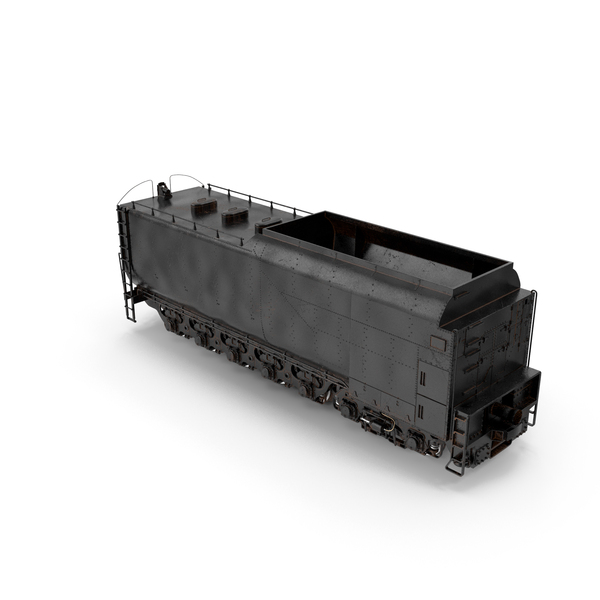 Old Trailed Tender PNG & PSD Images