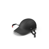 Bike Helmet Black Leather PNG & PSD Images