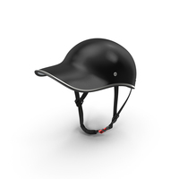 Baseball Cap Bike Helmet Black Plastic PNG & PSD Images