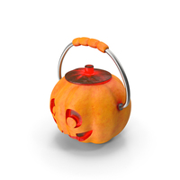 Jack O Lantern Pumpkin Basket Halloween PNG & PSD Images