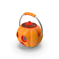 Jack O Lantern Pumpkin Basket Halloween PNG & PSD Images