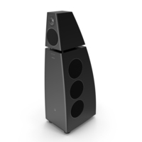 Meridian DSP8000 Black PNG & PSD Images