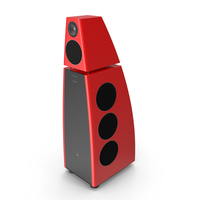 Meridian DSP8000 Red PNG & PSD Images
