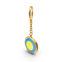 Keychain Flag Palau PNG & PSD Images
