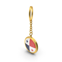 Keychain Flag Panama PNG & PSD Images