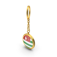 Keychain Flag Republic Of Abkhazia PNG & PSD Images