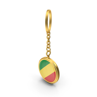 Keychain Flag Republic of Congo PNG & PSD Images