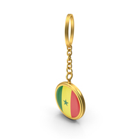 Keychain Flag Senegal PNG & PSD Images