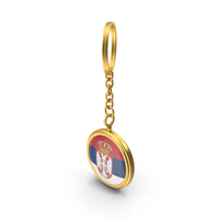 Keychain Flag Serbia PNG & PSD Images